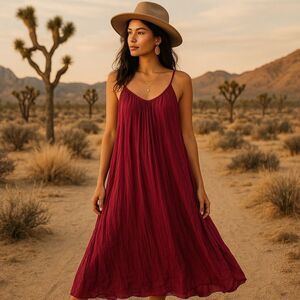 Meo Meli Silk Slip Dress 3500 deep purple OSFM